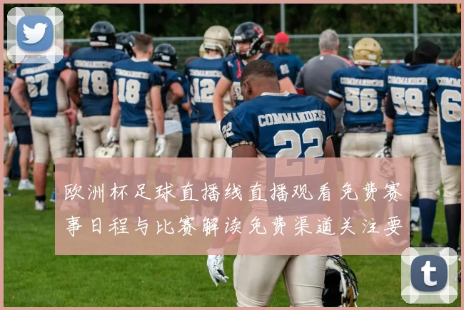 欧洲杯足球直播线直播观看免费赛事日程与比赛解读免费渠道关注要点